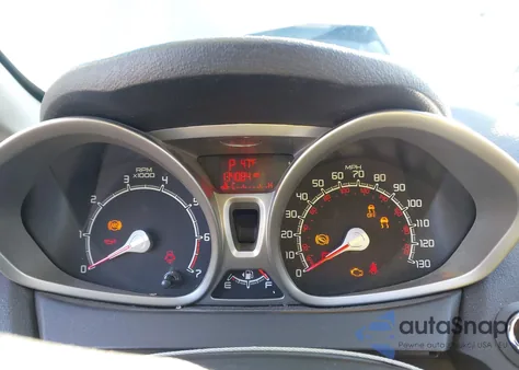 2013 Ford Fiesta Titanium из США, поврежденный, VIN 3FADP4FJXDM218086